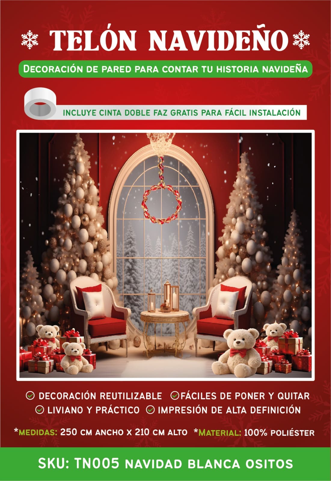 Nueva Pared Mágica Navideña™