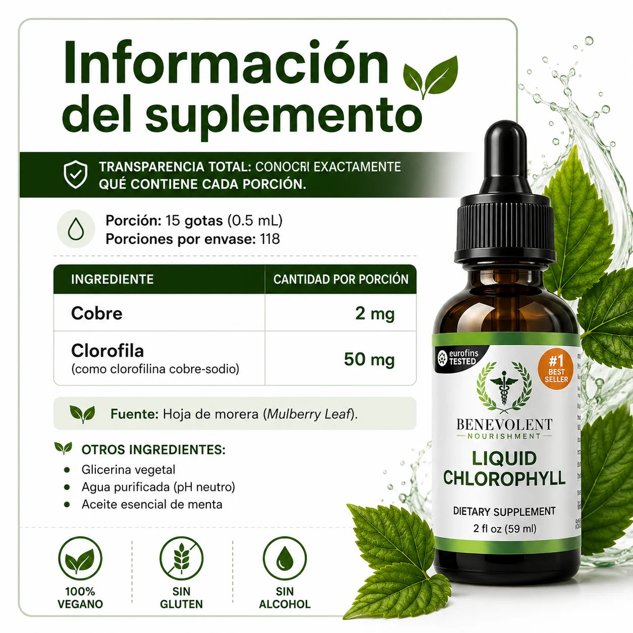Clorofila Liquida 30 ML