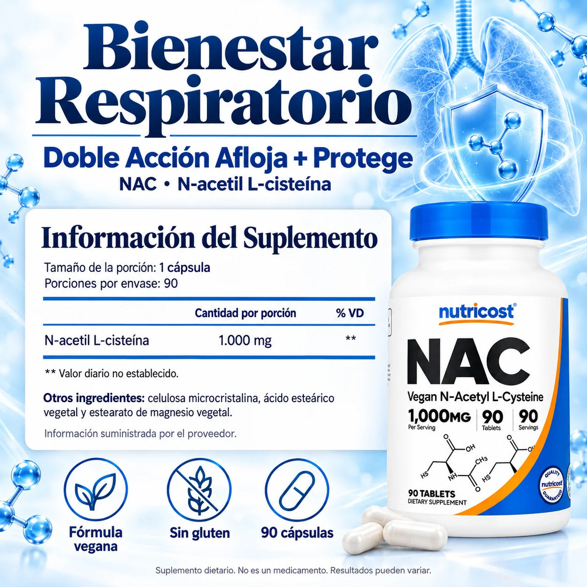 Nutricost Nac Vegan