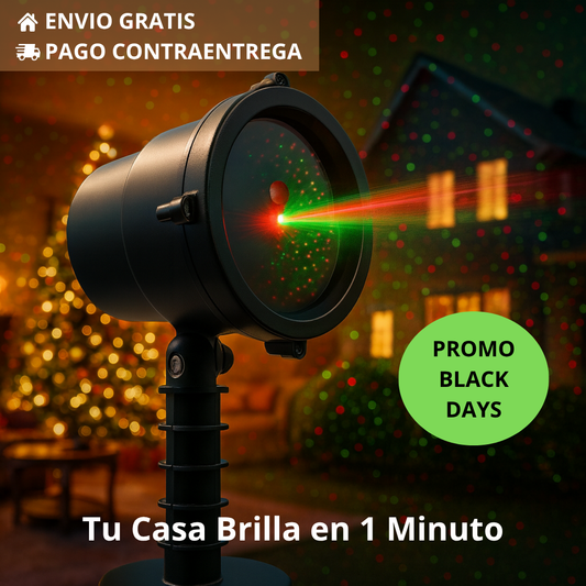 LaserFest - Proyector LED Navidad