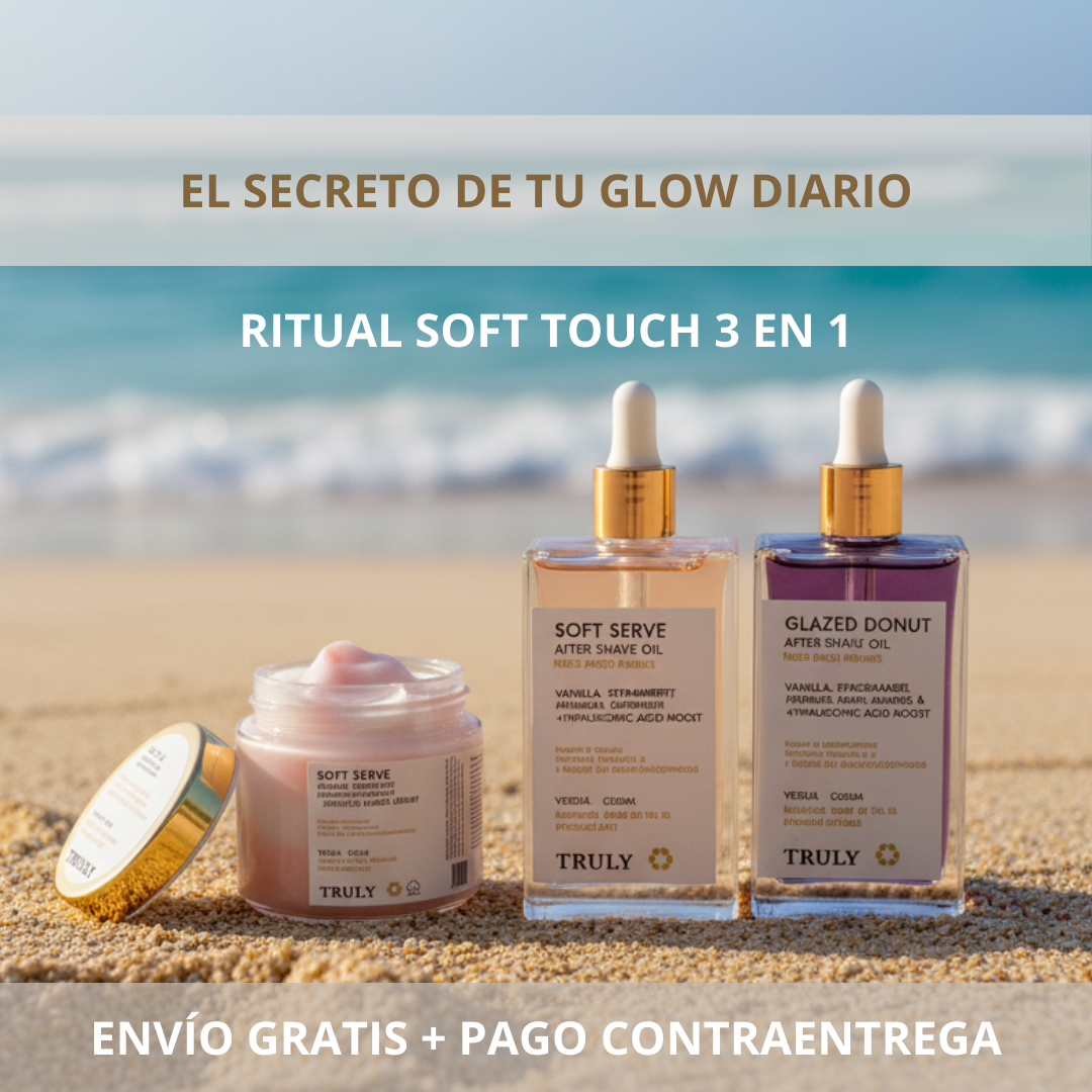 NUEVO RITUAL SOFT TOUCH 3 EN 1: Piel de seda con luminosidad.