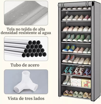 NUEVO ZAPATERO MULTI NIVELES CON CUBIERTA MAXSTORE 10
