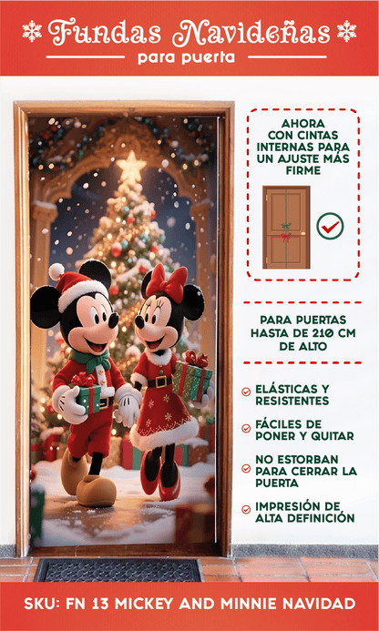 Nueva Puerta Mágica Navideña - Funda Decorativa