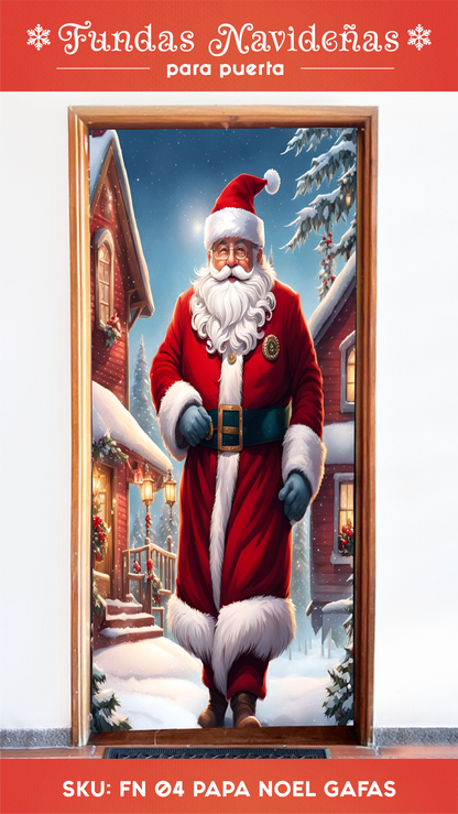 Nueva Puerta Mágica Navideña - Funda Decorativa
