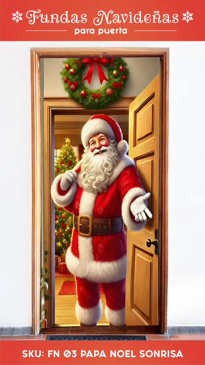 Nueva Puerta Mágica Navideña - Funda Decorativa