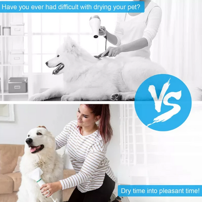 NUEVO CEPILLO SECADOR DE MASCOTA 2 EN 1 + GUIA DIGITAL CONSEJOS PARA PELAJE DE PERROS Y GATOS