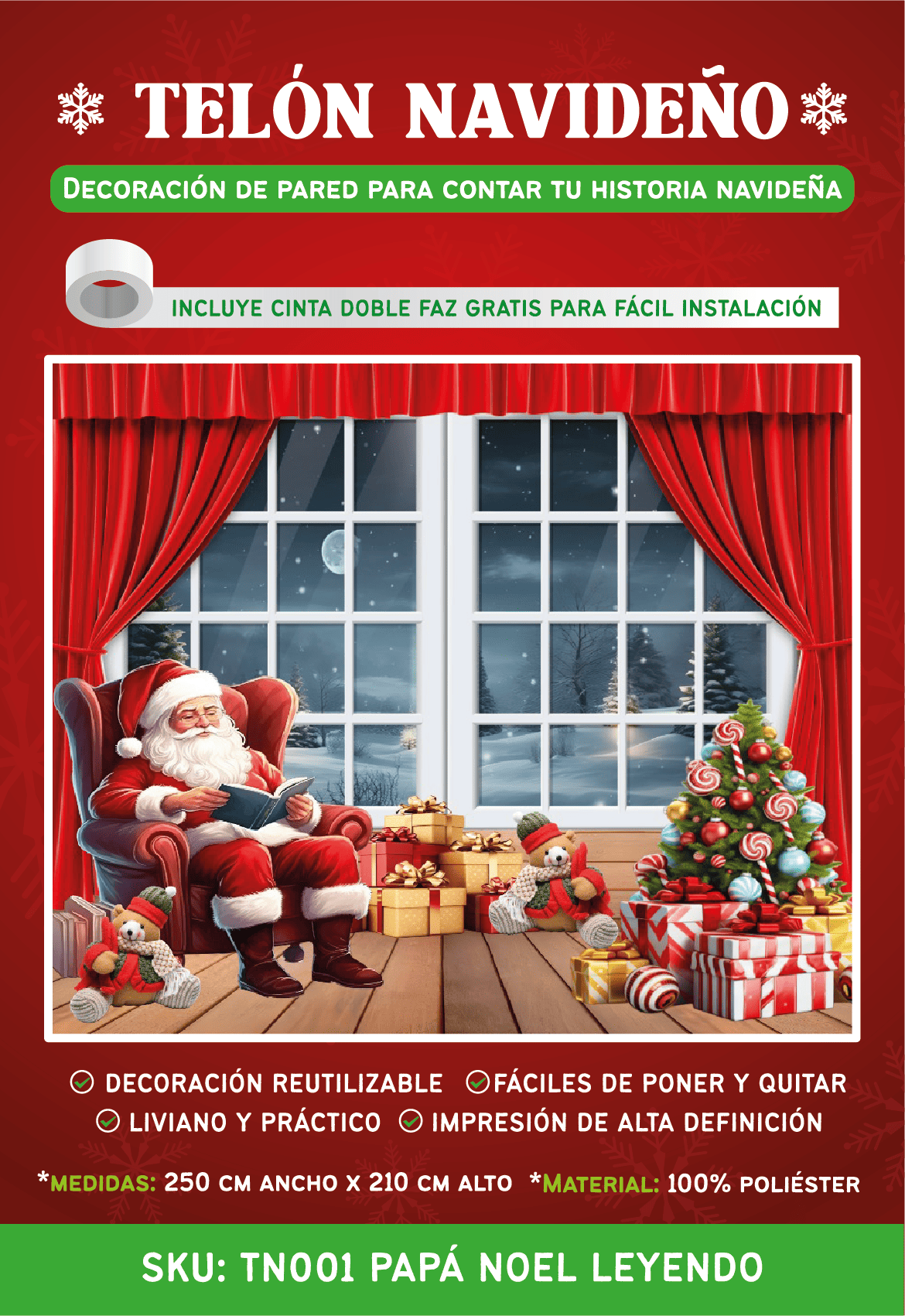 Nueva Pared Mágica Navideña™