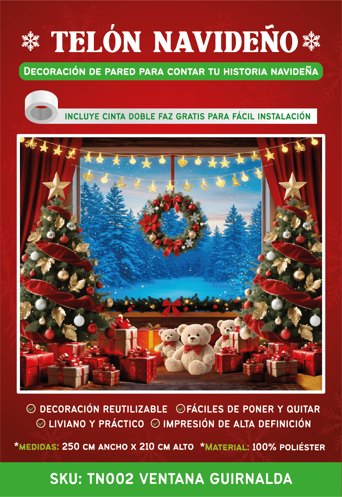 Nueva Pared Mágica Navideña™