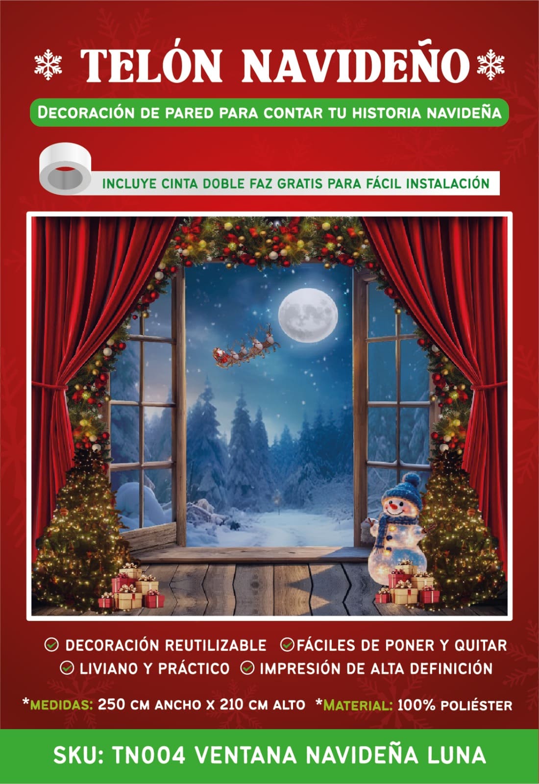 Nueva Pared Mágica Navideña™