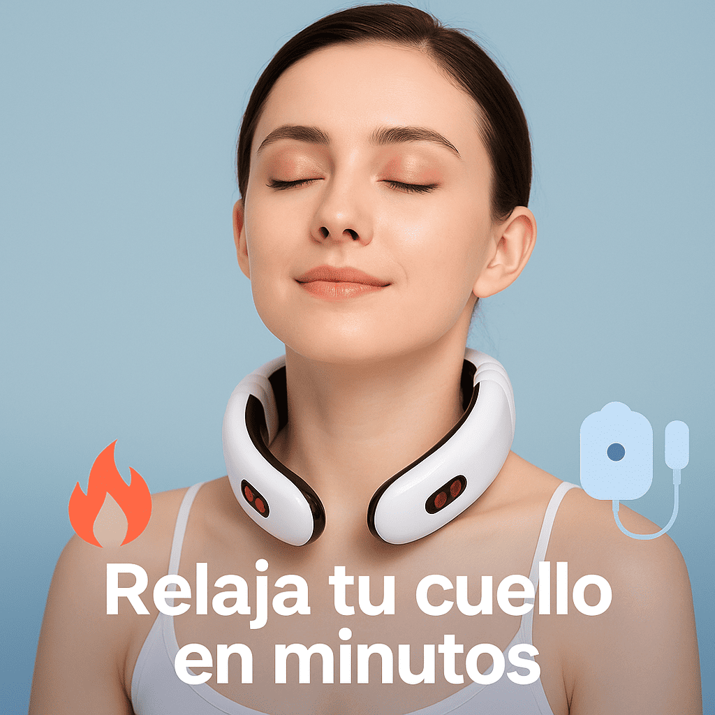 Masajeador Inalámbrico Neuro Relax Pro™: Relajación y sensación de alivio donde estés
