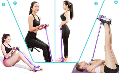 NUEVA BANDA DE EJERCICIO ELASTICA FLEXIFIT PRO - Entrena todo tu cuerpo en casa… en solo 15 minutos al día