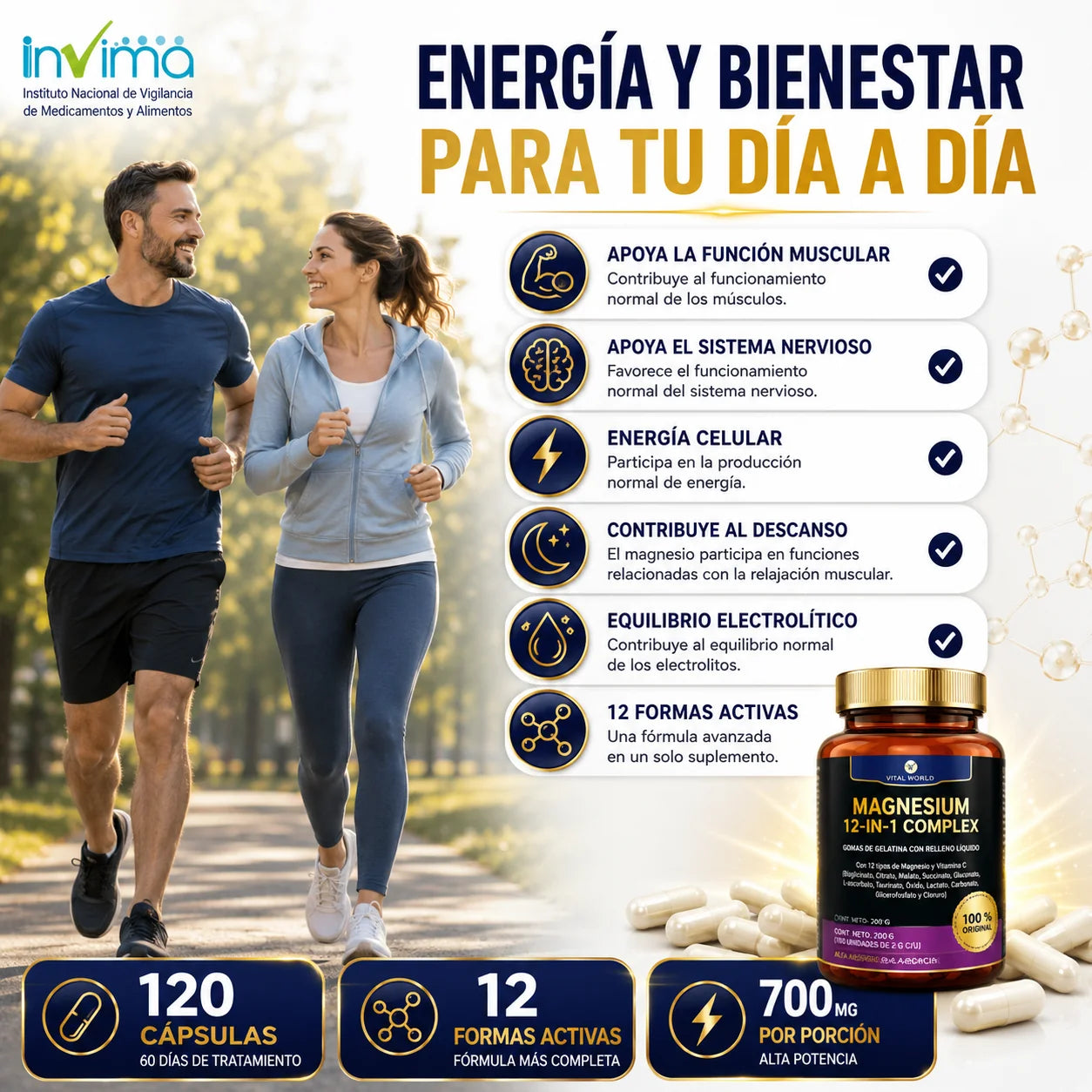 Vital World – MAGNESIO 12 en 1