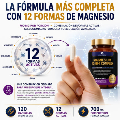 Vital World – MAGNESIO 12 en 1