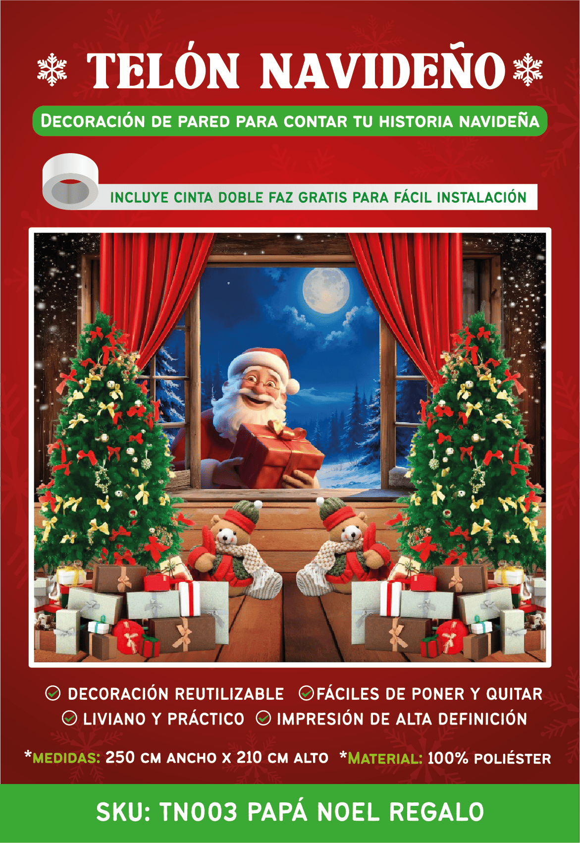 Nueva Pared Mágica Navideña™